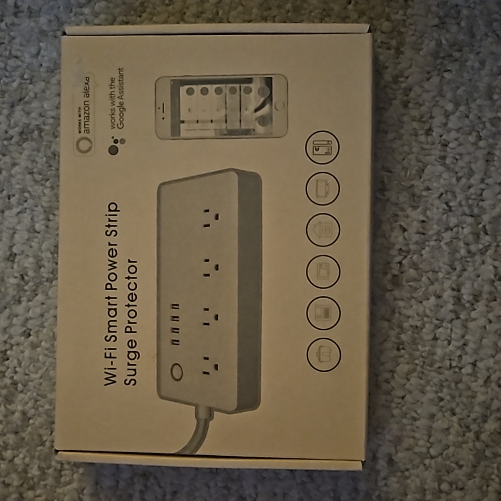 Wi-Fi Smart Power Strip Surge Protector